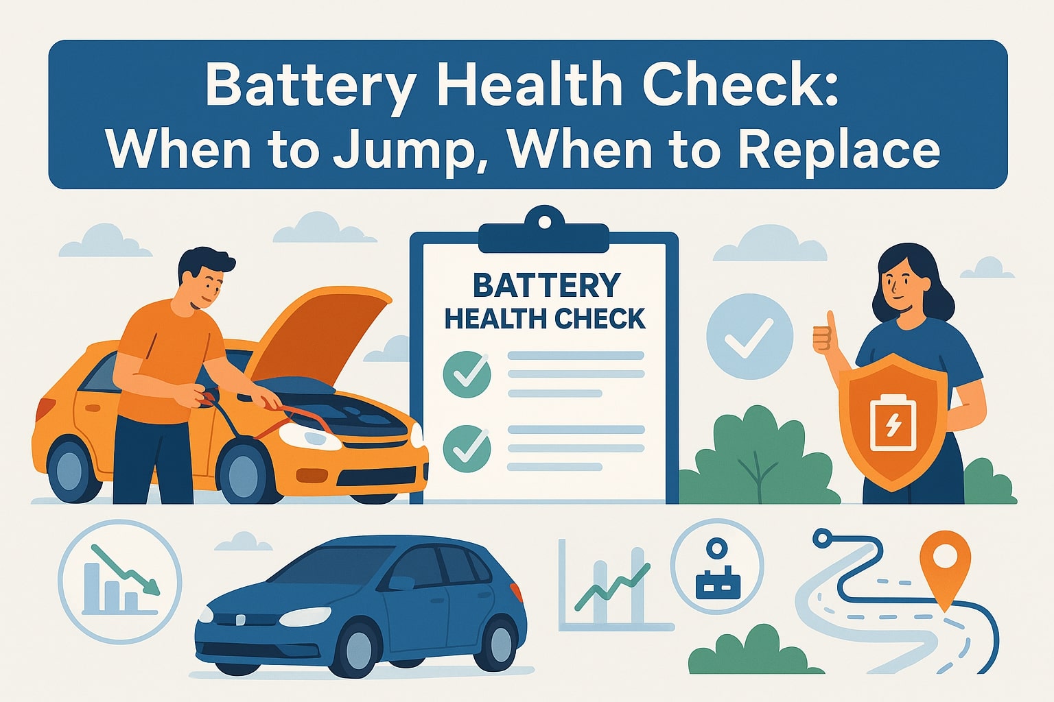 Battery Health Check: When to Jump, When to Replace