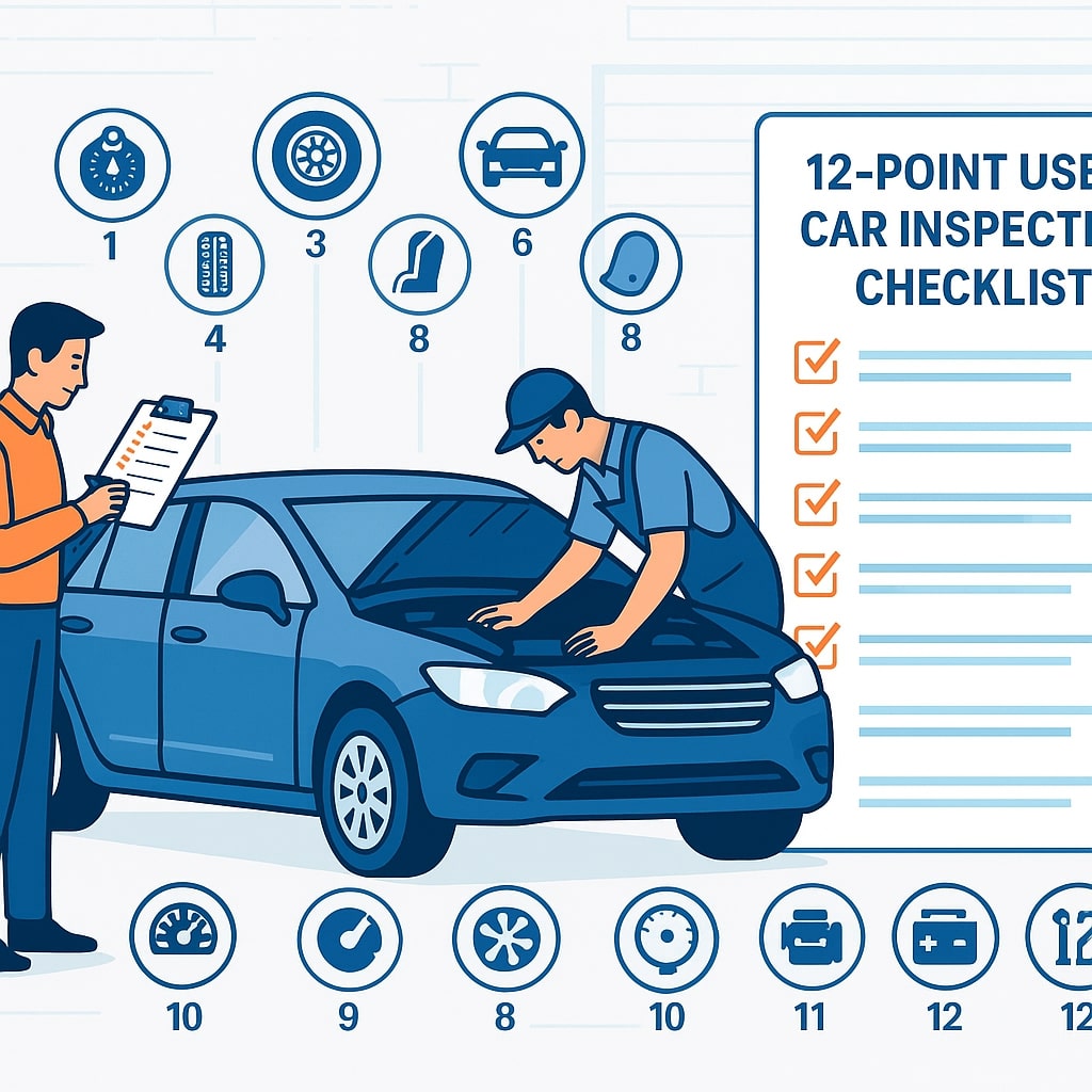 The 12 Point Used Car Inspection Checklist for Confident Buyers