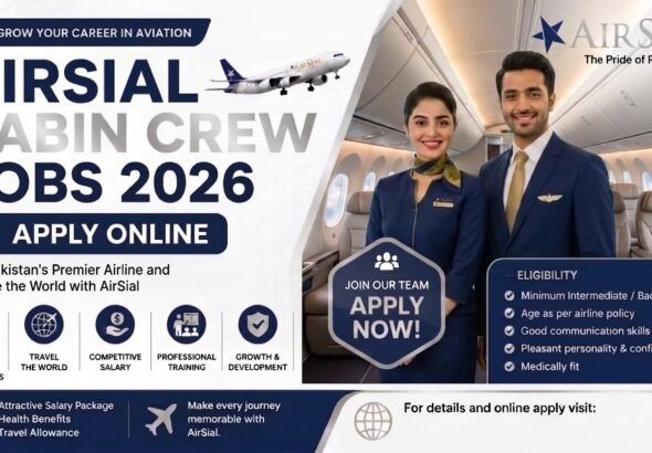 AirSial Cabin Crew Jobs 2026