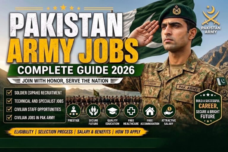 Pakistan Army Jobs 2026