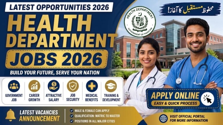 Punjab Health Department Jobs August 2026