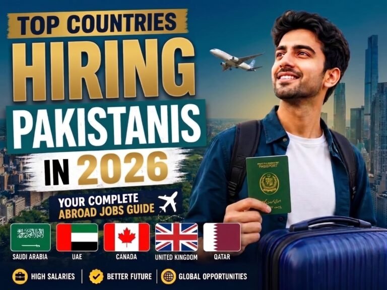 Top Abroad Jobs for Pakistanis in 2026