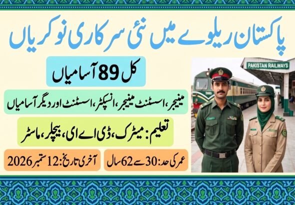 Pakistan Railways Jobs 2026